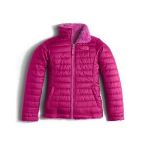 The North Face Reversible Mossbud Swirl Girls Jacket Girls Sz 5T (XXS)